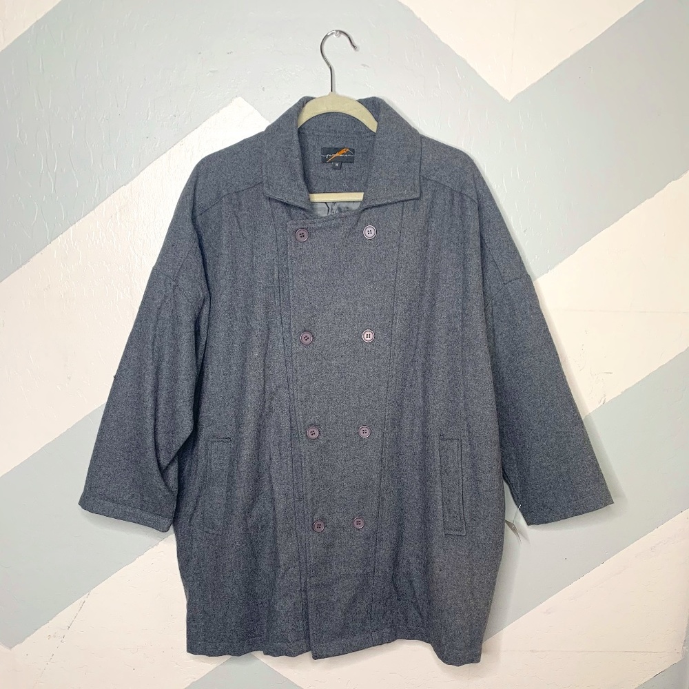 NEW Jane Plus One | Gray Pea Coat size M
